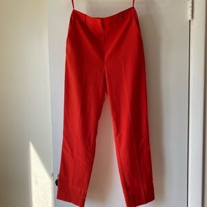 Topshop red pants